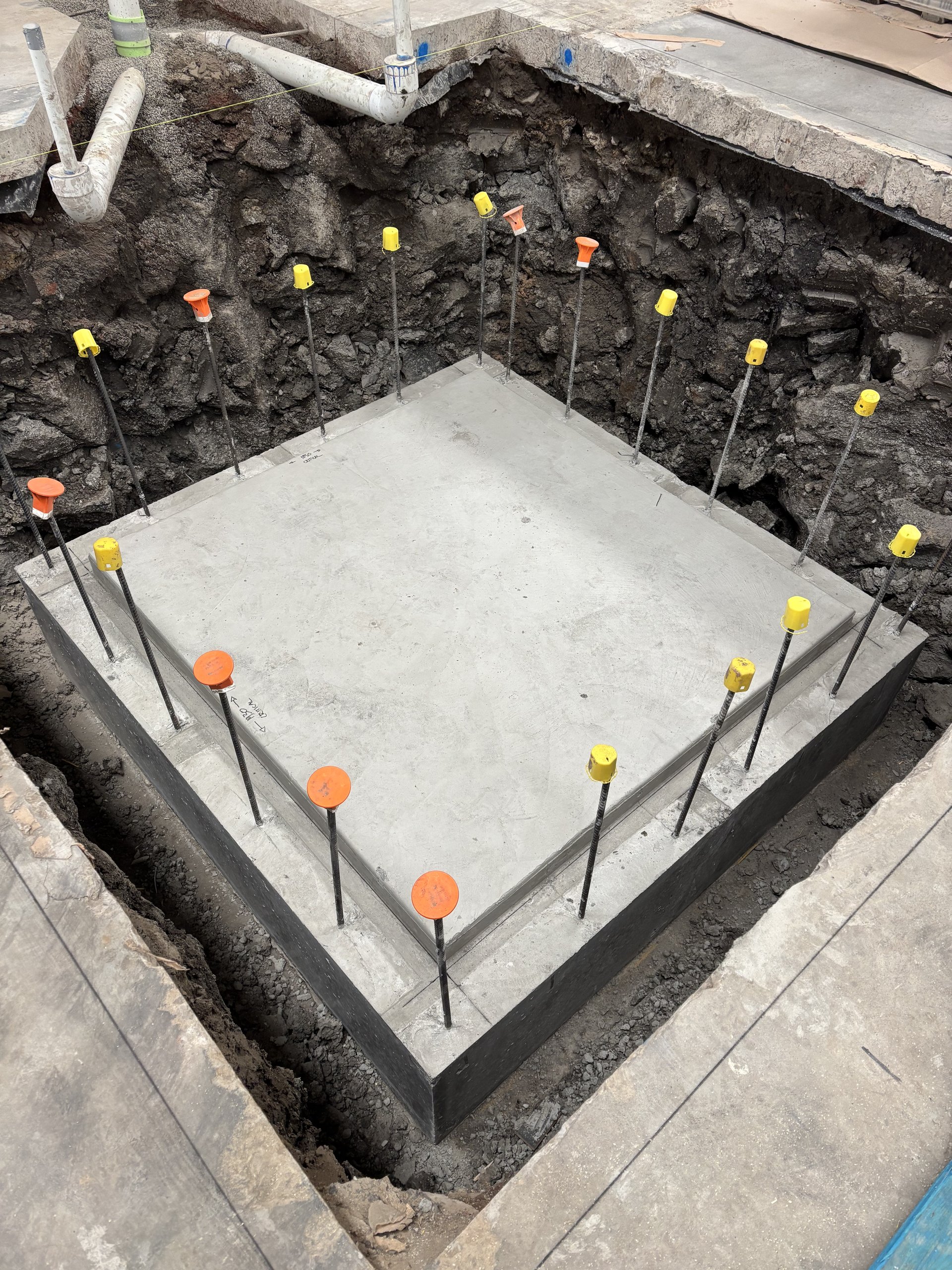 Cinerari Contracting footing and foundation work